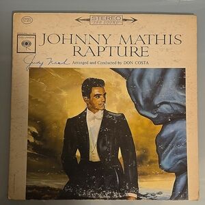 Johnny Mathis Rapture 12" Vinyl Record Album LP 1962 Columbia Records CS 8715